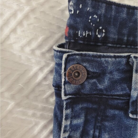 PARASUCO 'Yoshi' Mens/unisex Mid Rise Straight Jeans - Picture 14 of 16